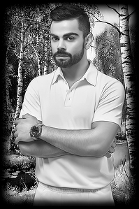 Портрет на фоне